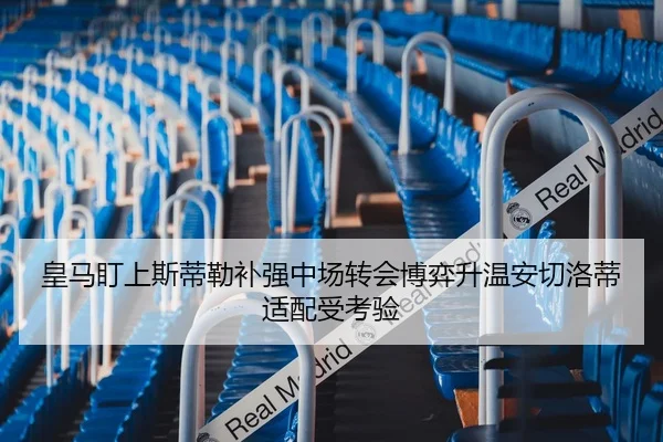 皇马盯上斯蒂勒补强中场转会博弈升温安切洛蒂适配受考验